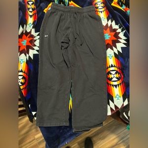 Black Under Amour sweats